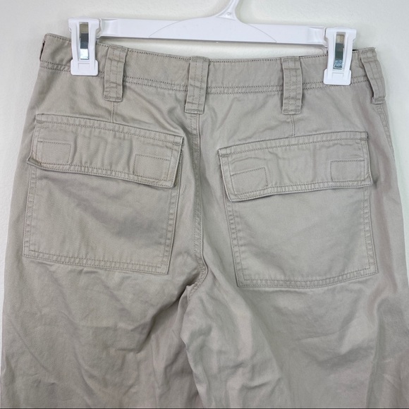 Vtg RALPH Ralph Lauren Chino Khaki Wide Leg Pants - Picture 4 of 6